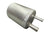 JackSpania Racing billet aluminum power steering tank reservoir with cap and universal bracket, bolt-on suspension part for automotive use.