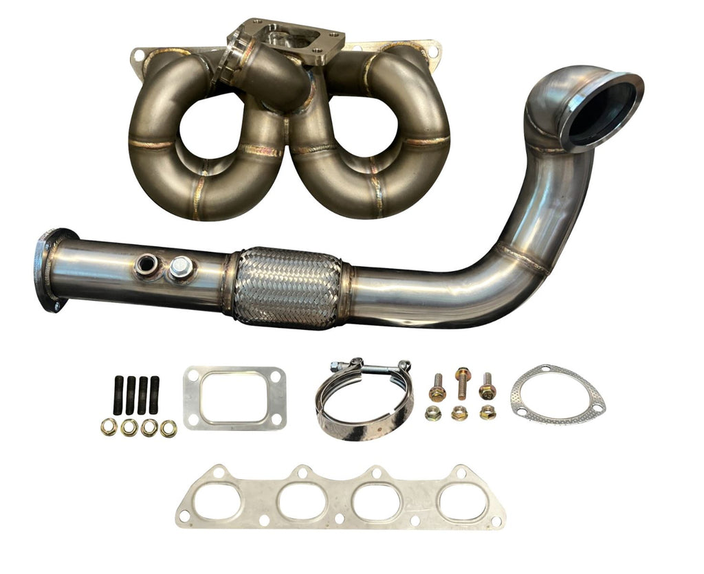 B Series AC PS Compatible T3 Turbo Manifold GSR B16 B18 B20 For Civic EG EK DC2 - Jack Spania Racing