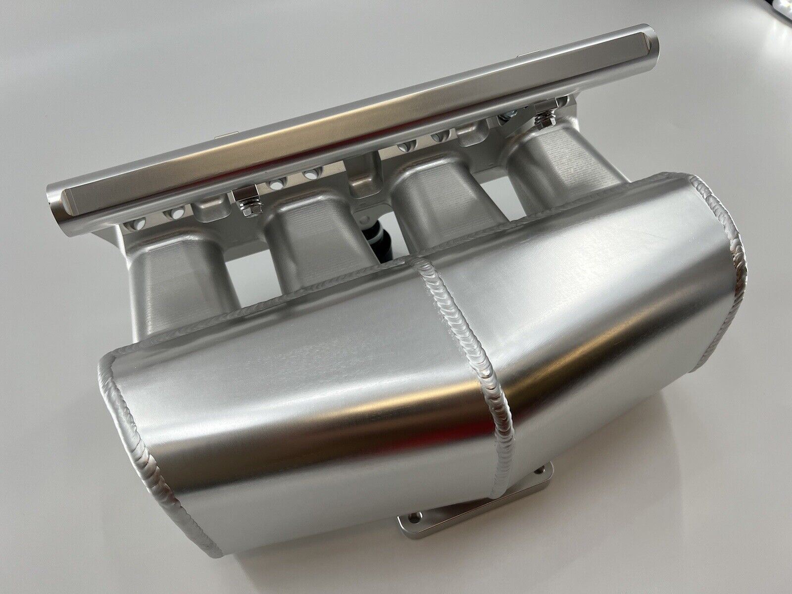 Centerfeed Injection Devices Billet K Series K20 K24 Center Feed Intake Manifold Dual 8 Injector