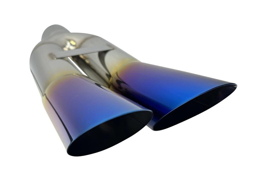 thumbnail image 2 of All Out Fab Blastpipe Version 3 - 2.5" Or 3" Inlet, 3" Outlet Polished Stainless 2 of 4