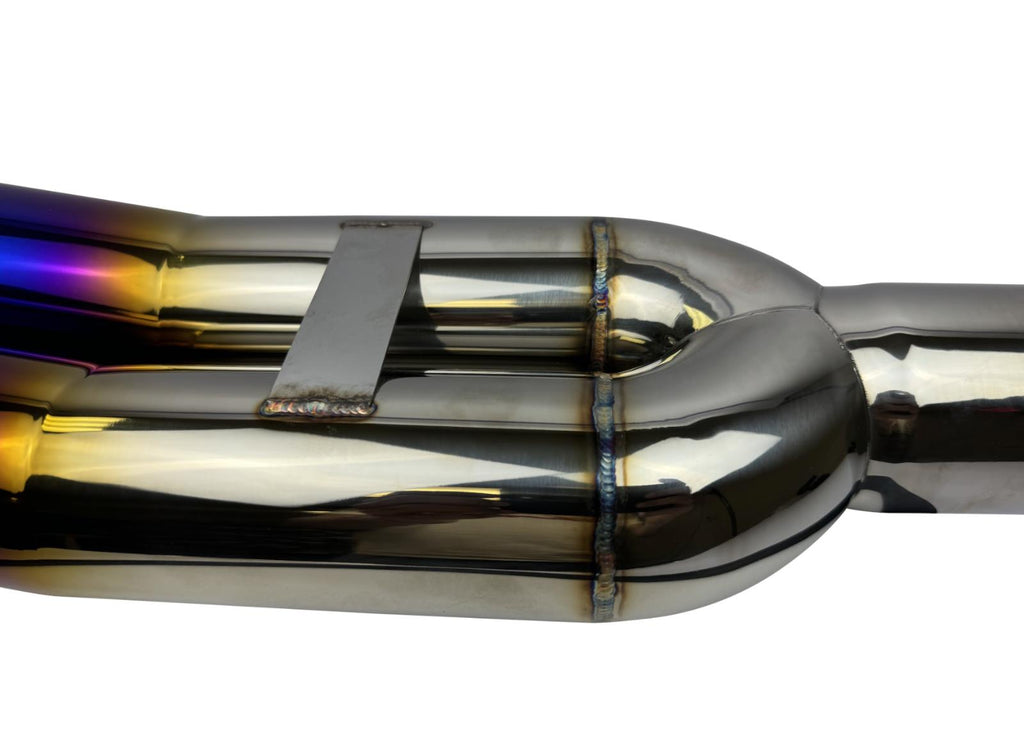 Dual Tip Stainless Steel Blastpipe Version 1 Blast | JackSpania Racing