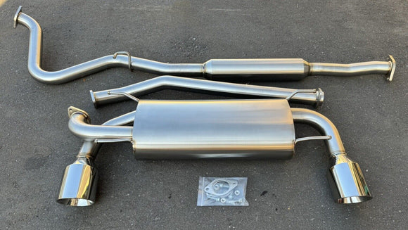Catback Exhaust For 2013-2020 Subaru BRZ Scion FR-S AE86 FRS Resonator Muffler