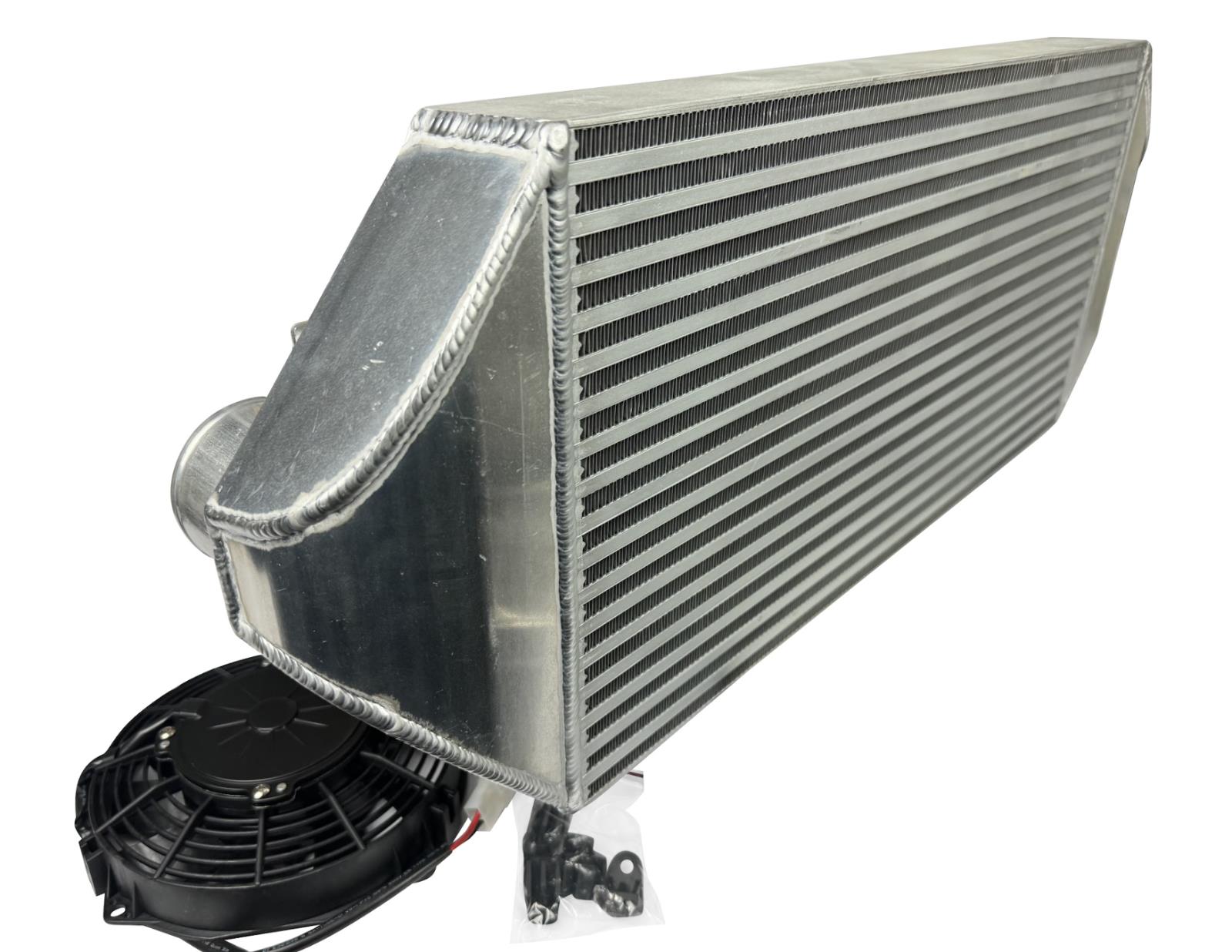 16an Radiator Backdoor Front Mount Intercooler Dual 3