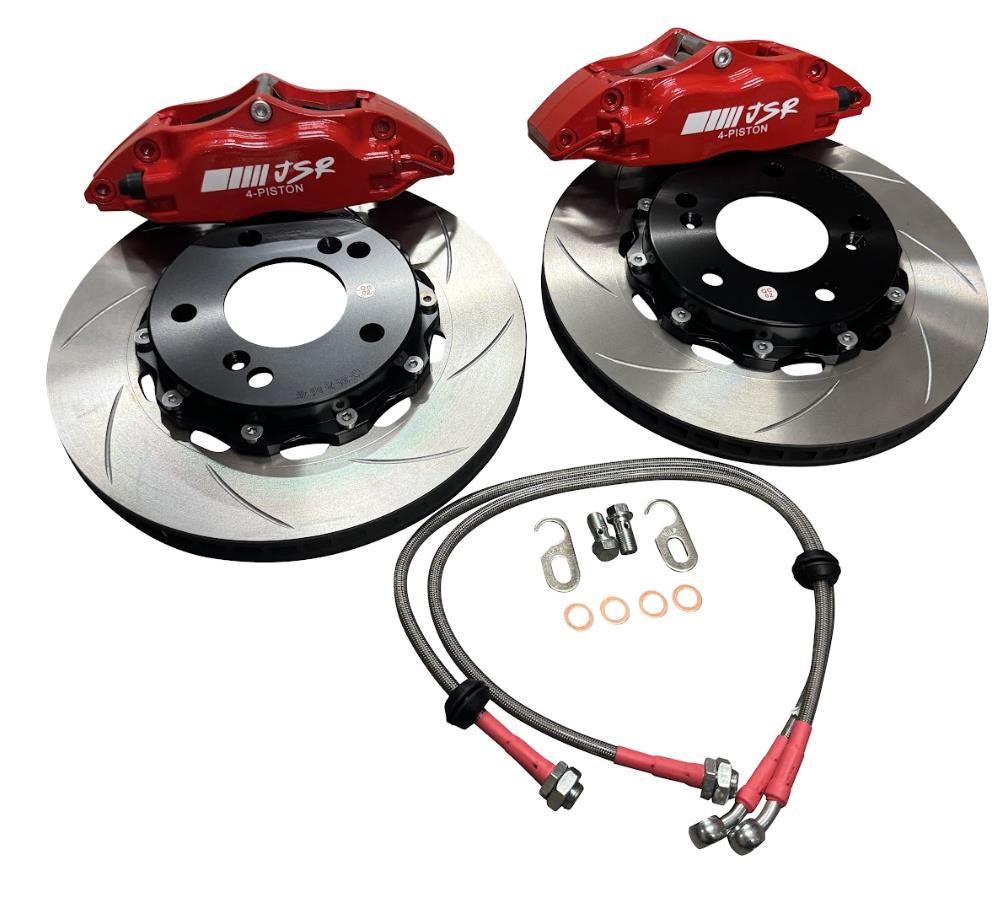 Big Brake Kit 9.5" Front Slotted Rotor Caliper 88-00 Honda Civic 5 x 114 114.3 5 Lug