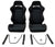 Reclinable Slider Seats For Recaro SR3 Style Civic Integra DC2 EK9 EK EG ITR CTR