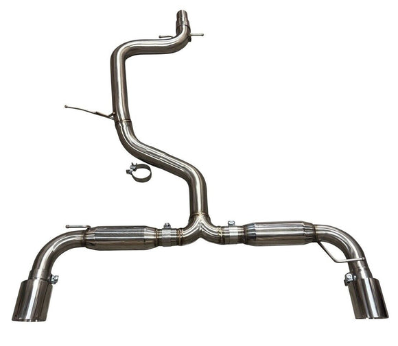 Volkswagen VW 09-14 2.0T MK6 MKVI Golf GTi Catback Polished Exhaust System Turbo