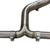 3" Stainless Dual Catback Exhaust Muffler For 15-17 VW Golf GTI 2.0L Turbo MK7