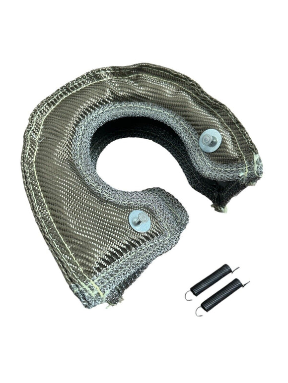 T4 Titanium Fiber Turbo Blanket Heat Shield Barrier Turbocharger Cover Wrap