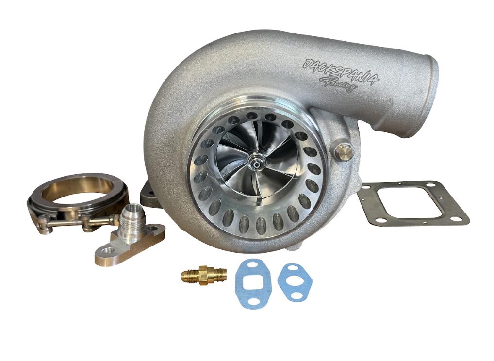 6766 Journal Bearing Billet Wheel Turbo T3 .82 T4 0.81 A/R Turbine