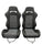 Reclinable Slider Seats For Recaro SR3 Style Civic Integra DC2 EK9 EK EG ITR CTR