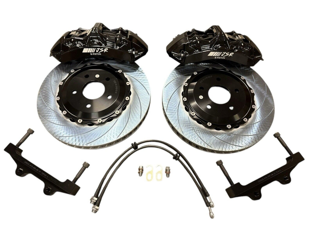 Big Brake Kit 14" Front Slotted Rotor Caliper For Nissan 350Z Infiniti G35 BBK