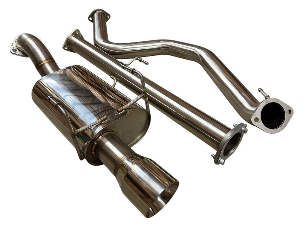 3” Stainless Steel Catback Exhaust Muffler For Honda Civic 92-00 2 & 4 Door EX