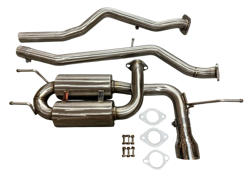 2015-2023+ Stainless Catback Exhaust System For Mazda MX-5 Miata 2.0L ND 4th Gen