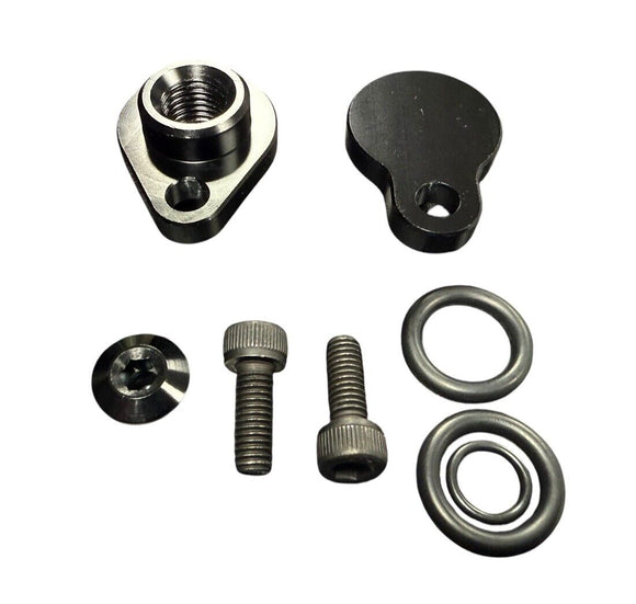 Oil Cooler Coolant Blanking Plug Kit For Honda K20 K24 Engines Feed & Return