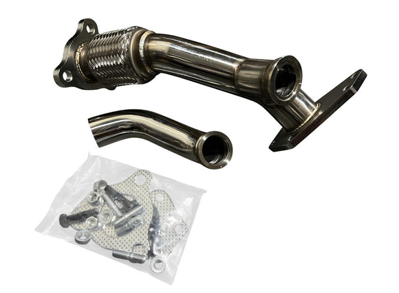 EWG External Wastegate Up Pipe Dump Tube For Subaru Legacy Outback 3 Bolt