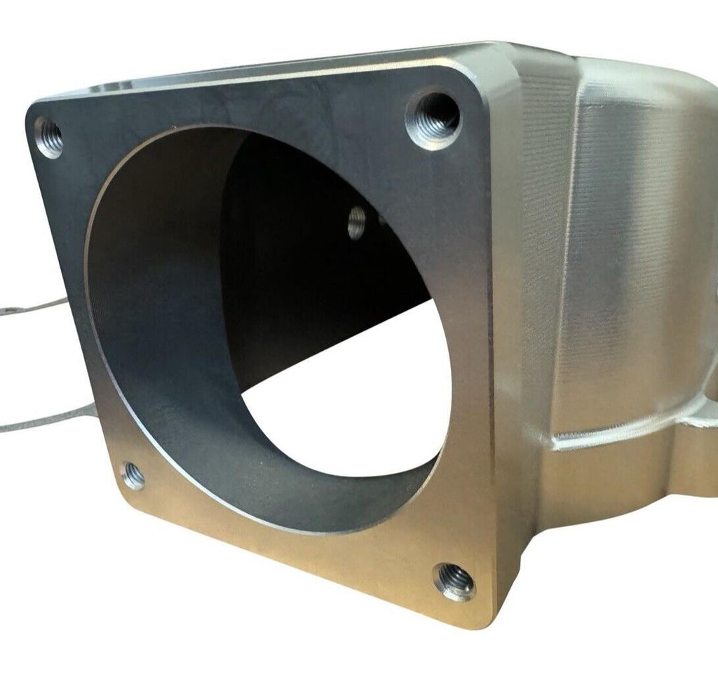 90mm Side Feed Intake Manifold Throttle Body Adapter to RBC Bolt ...