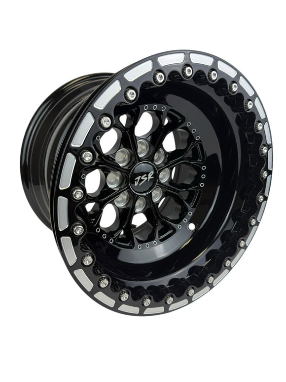 JSR Forged 13 X 9 Single Outer Beadlock Bead Lock Aluminum Wheel 4 X 100 +30