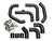 K Series Intercooler Piping Kit For 06-11 Honda Civic Si Hoses Tial 50mm BOV
