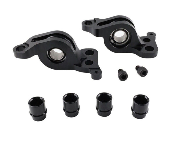 Spherical Compliance Bracket Kit for 92-95 Honda Civic 94-01 Acura Integra Black