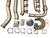 Heavy-duty JackSpania Racing turbo kit for 1999–2013 Chevy Silverado and GMC Sierra LS T4 hot side setup, with turbo components and piping.
