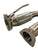 K Series Race Header Downpipe For 2009-2014 Acura TSX & 2008-2012 Honda Accord (K24Z2 / K24Z3)
