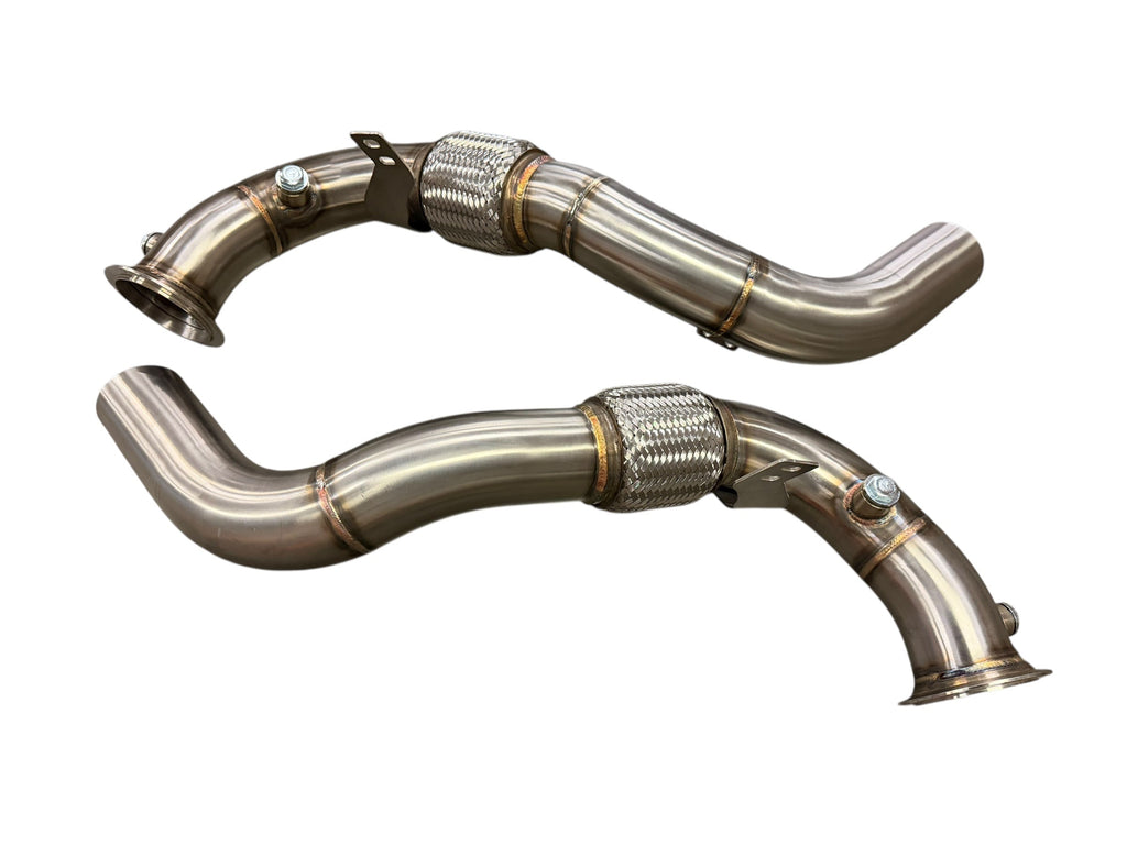 Race Downpipes Down Pipe For BMW S63 X5M X6M F85 F86 X5 X6 M