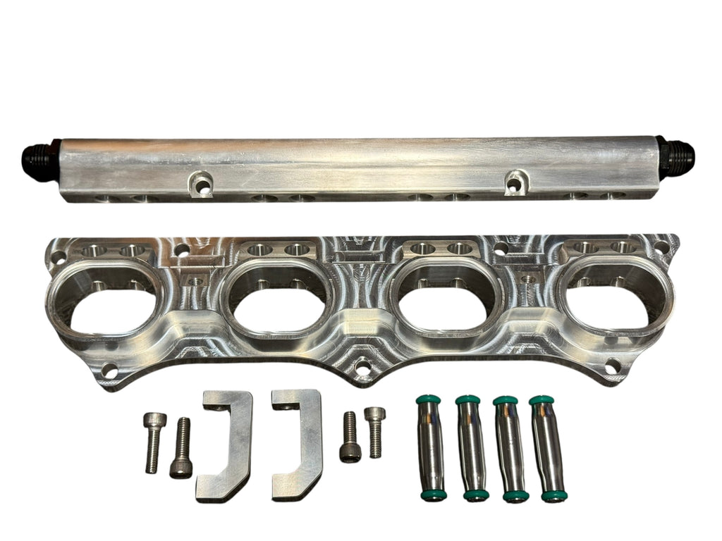 Billet B K Series Intake Manifold Adapter Flange B16 B18 8 Injector 4 Injector DIY