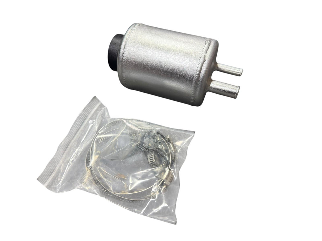 Billet Aluminum Power Steering Tank Reservoir & Cap Universal