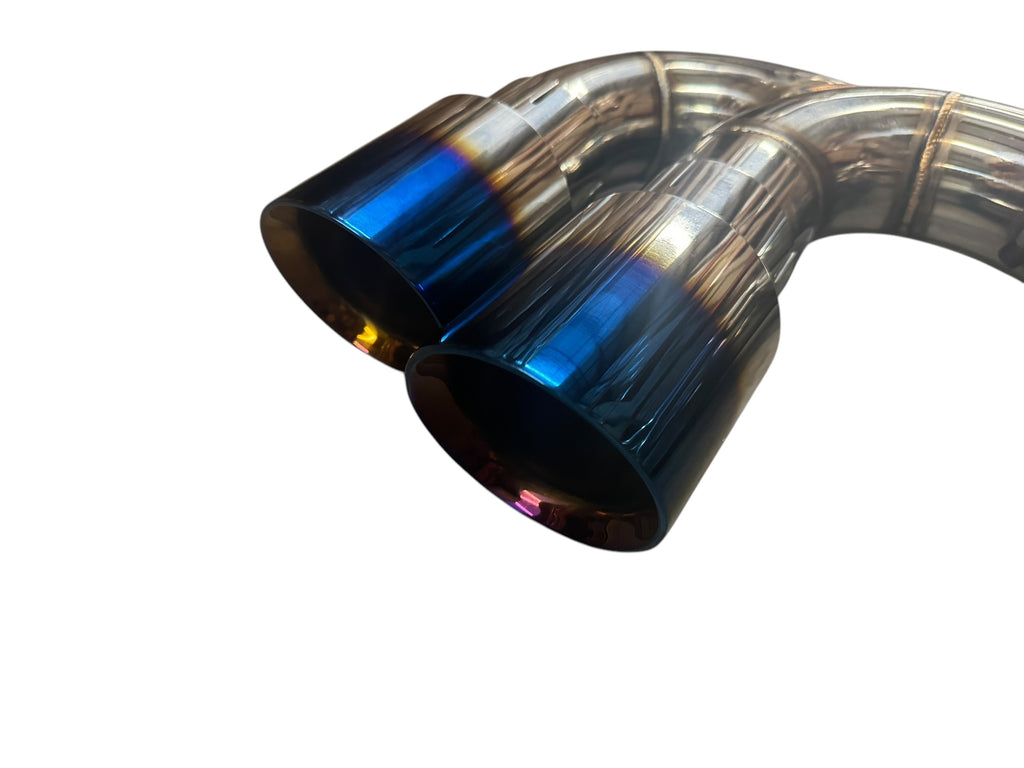 Exhaust for Chevrolet Corvette C8 2020+ Black Tips 6.2L V8 3" Muffler Pipe 2M Catback