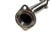 JackSpania Racing race downpipe with cat simulator for Lexus IS200T, IS300, RC200T 2.0T I4 engine, 2015-2021 model