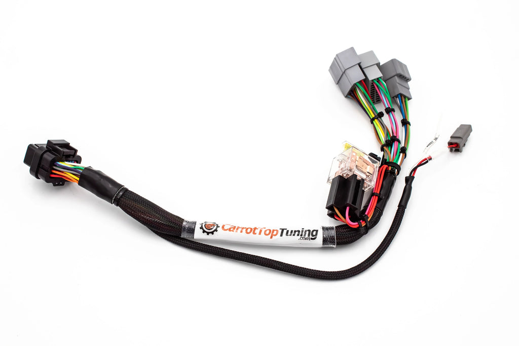 JackSpania Racing Haltech Elite jumper adapter sub harness for Honda B series and H series engines, OBD1 connector with wiring harness