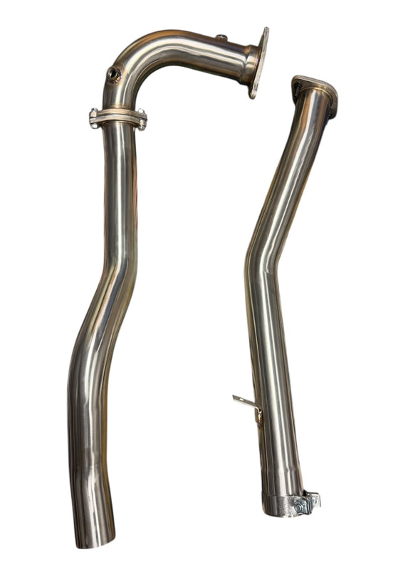 High Flow Catless Non-Catted J-Pipe Downpipe 2022+ Subaru WRX VB