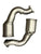 JackSpania Racing Lamborghini Urus 4.0T high flow race downpipes exhaust parts installed on a luxury SUV.