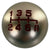 Jack Spania Racing 6-speed Type R shift knob for Honda Acura Civic Si, OEM solid style with M10 x 1.5 threading, interior car accessory.