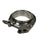 JackSpania Racing stainless steel V-band clamp with male and female flanges in 2.5 to 4-inch size for exhaust systems.