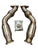 Nissan 350Z/370Z Infiniti G35/G37 Resonated Catless Catted Downpipe Test Pipe