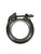 JackSpania Racing stainless steel V-band clamp with male and female flanges for exhaust systems in 2.5 to 4 inch sizes.