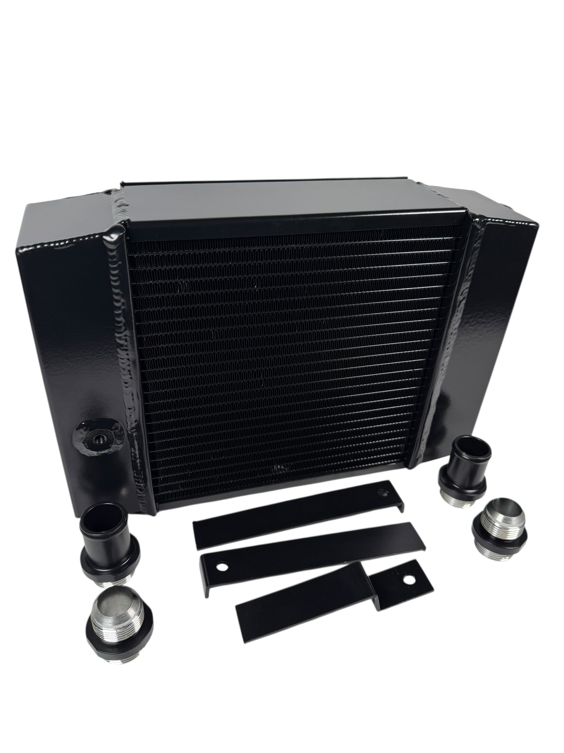 16an Radiator Half Size Compact Drag Tuck Coolant Radiator 1.25