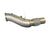 BMW B48 catless performance downpipe by JackSpania Racing for 220i, 330i, 420i, 430i, X1, X2, Z4 models, metal with polished finish
