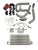 JackSpania Racing turbo cold-side intercooler piping kit for 1999–2013 Silverado Sierra LS, showing heavy-duty metal pipes and connectors