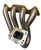 Jack Spania Racing B Series T3 T4 top mount turbo manifold pipe for GSR B16 B18 B20 Civic Si DC2, 44mm exhaust part