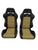 Reclinable slider seat for Recaro SR3 style Civic Integra DC2 EK9 EK EG ITR CTR by JackSpania Racing, shown in a vehicle interior.