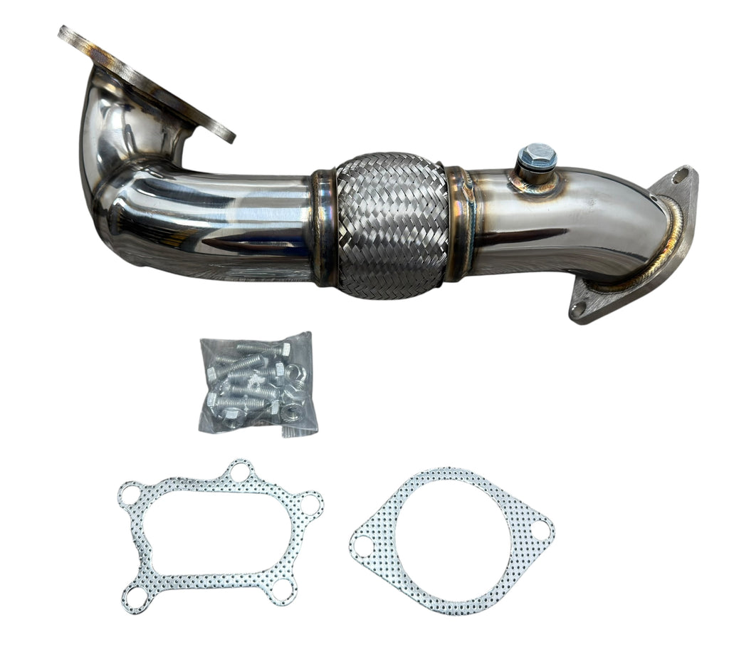 3" CATLESS EXHAUST DOWNPIPE FOR 07-13 MAZDA 3 SPEED3 2.3L TURBOCHARGED DISI MZR