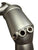 JackSpania Racing Lamborghini Urus 4.0T high flow race downpipes exhaust parts installed on a vehicle.