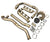 Heavy-duty JackSpania Racing turbo kit for 1999-2013 Chevy Silverado and GMC Sierra LS T4 hot side components.