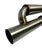 JackSpania Racing 2.5" 3" resonator muffler with Helmholtz style wave cut design for ultra-quiet exhaust pipe, made of 304 stainless steel.