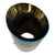 Set of four 114mm stainless steel exhaust tips by JackSpania Racing, showcasing polished quad exhaust tip design.