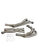 Stainless steel exhaust header and X-pipe kit for BMW E30 3-Series 325, 325i, 325e with 2.5L or 2.7L L6 engine, by JackSpania Racing.