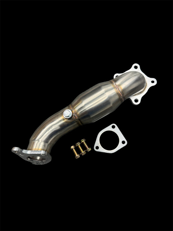 High Flow Civic X 1.5T Si Catted Downpipe 2016-2021 Honda Civic