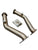 Nissan 350Z/370Z Infiniti G35/G37 Resonated Catless Catted Downpipe Test Pipe